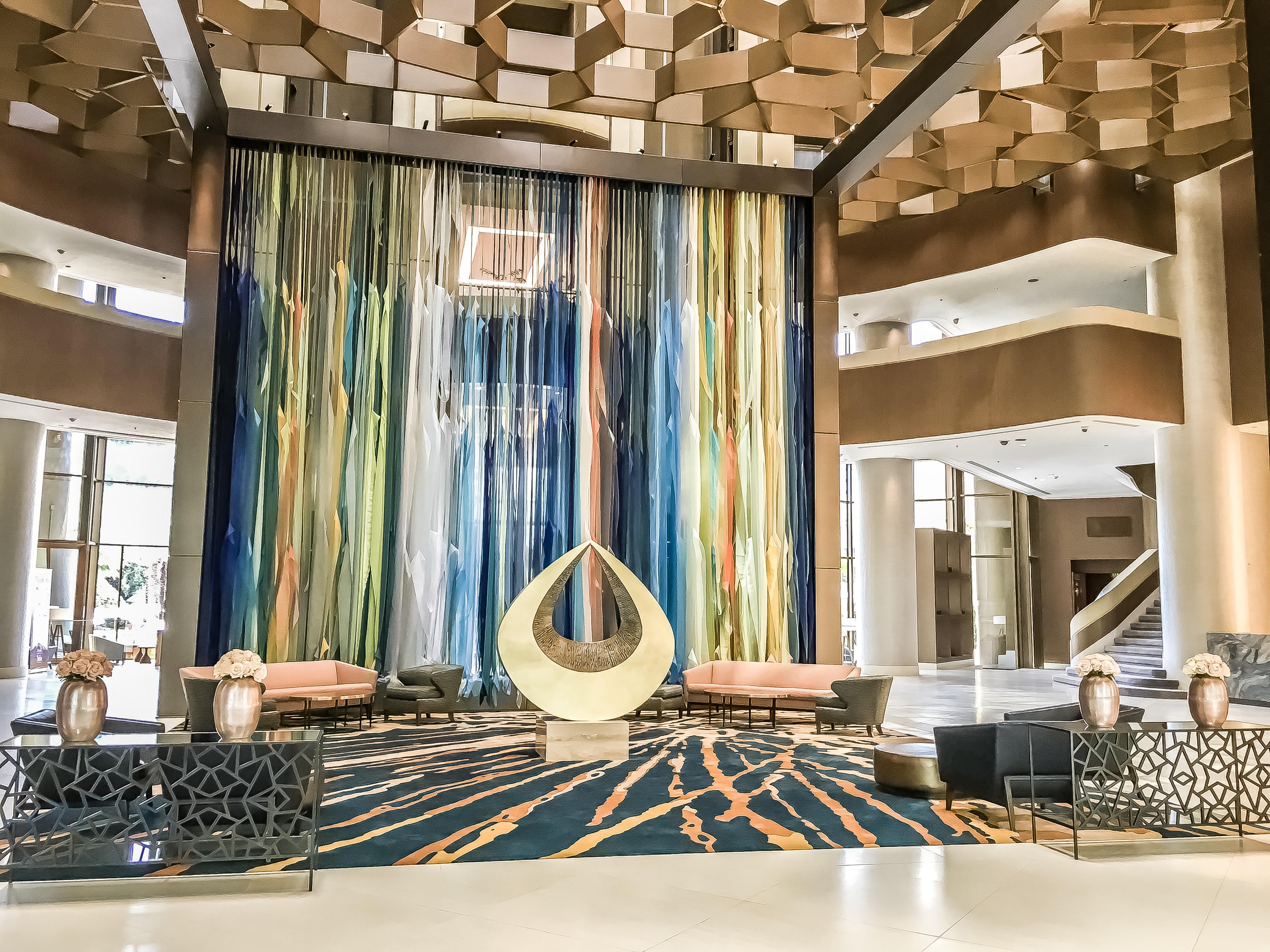 Mandarin Oriental, Santiago酒店 外观 照片 The lobby of the hotel