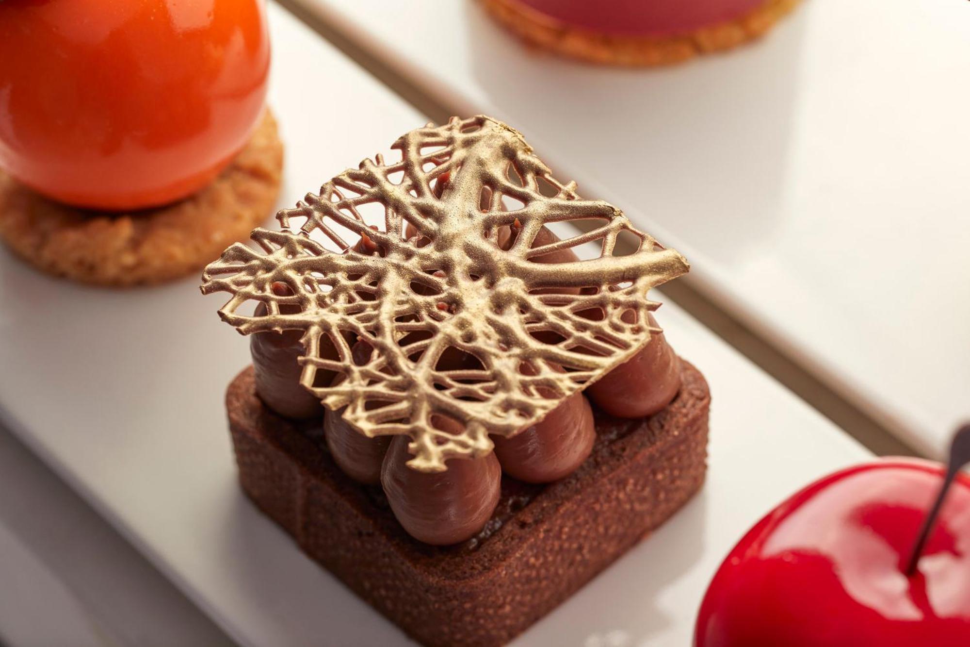 Mandarin Oriental, Santiago酒店 外观 照片 A chocolate snowflake