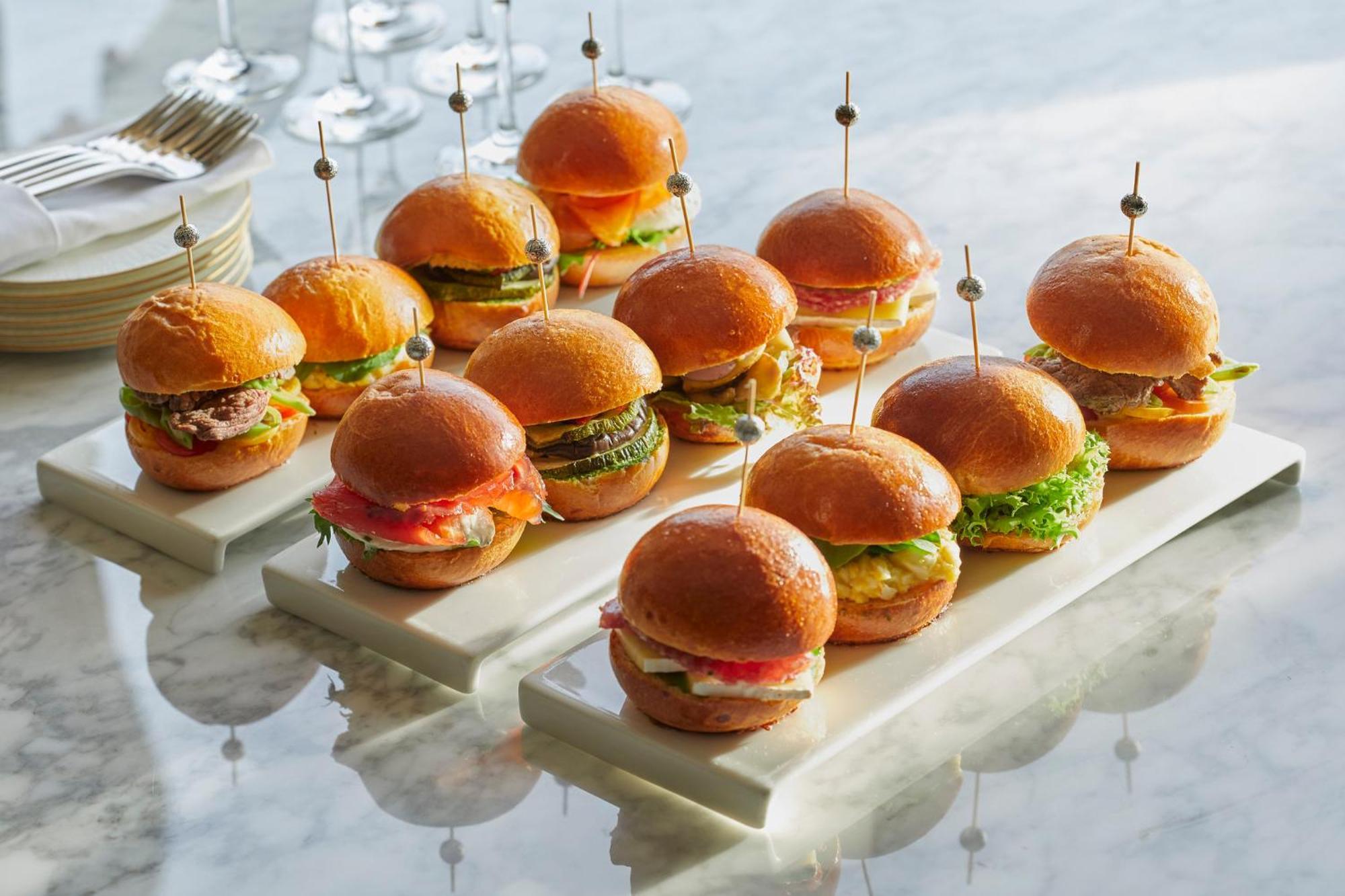 Mandarin Oriental, Santiago酒店 外观 照片 Finger sandwiches