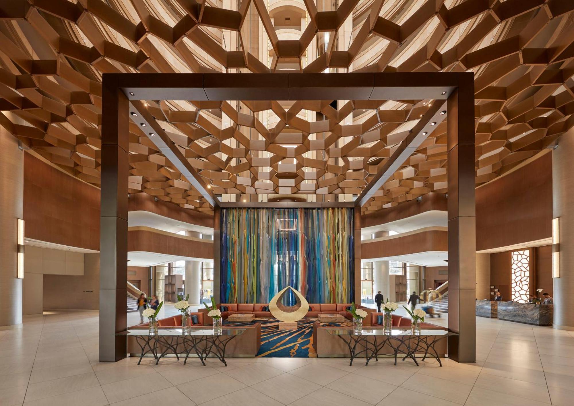 Mandarin Oriental, Santiago酒店 外观 照片 The lobby of the hotel